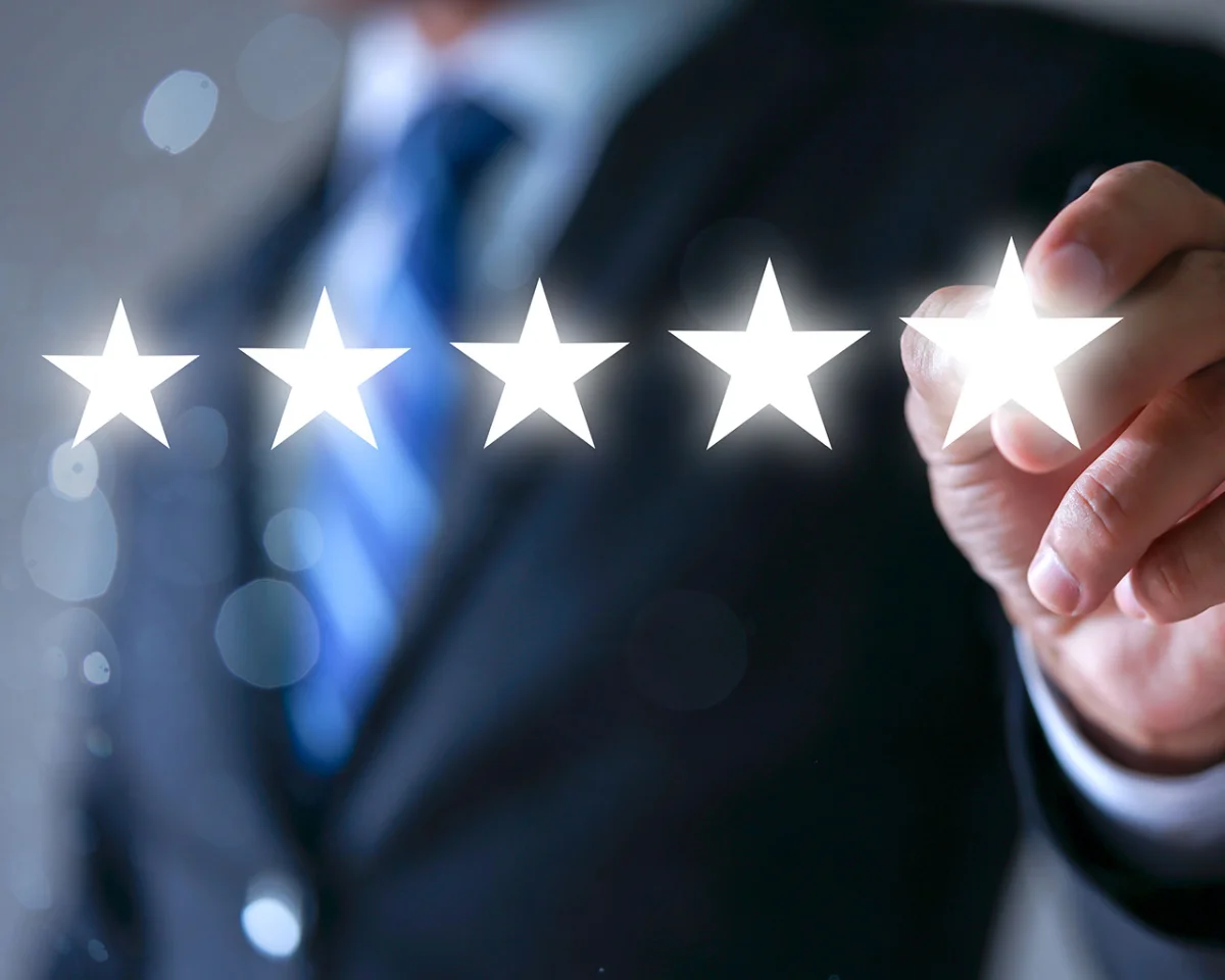 5 stars business man