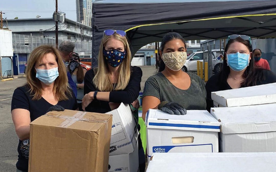 dentists at shred event