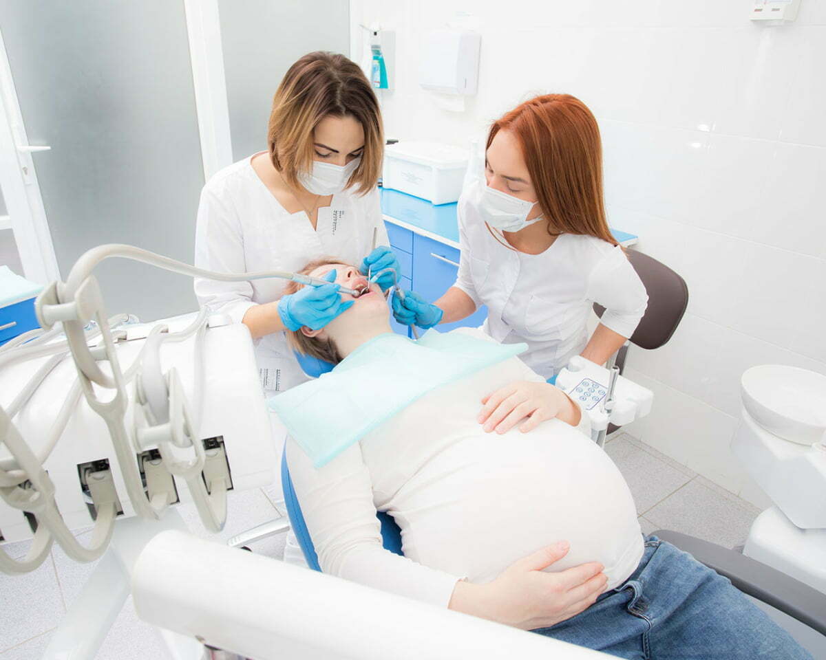 pregnant dental patient