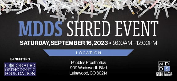 MDDS Shred Event September 16, 2023 - 9:00am - 12:00pm