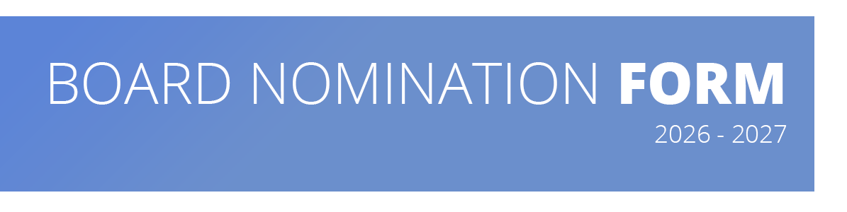 Board Nomination Form 2026-2027