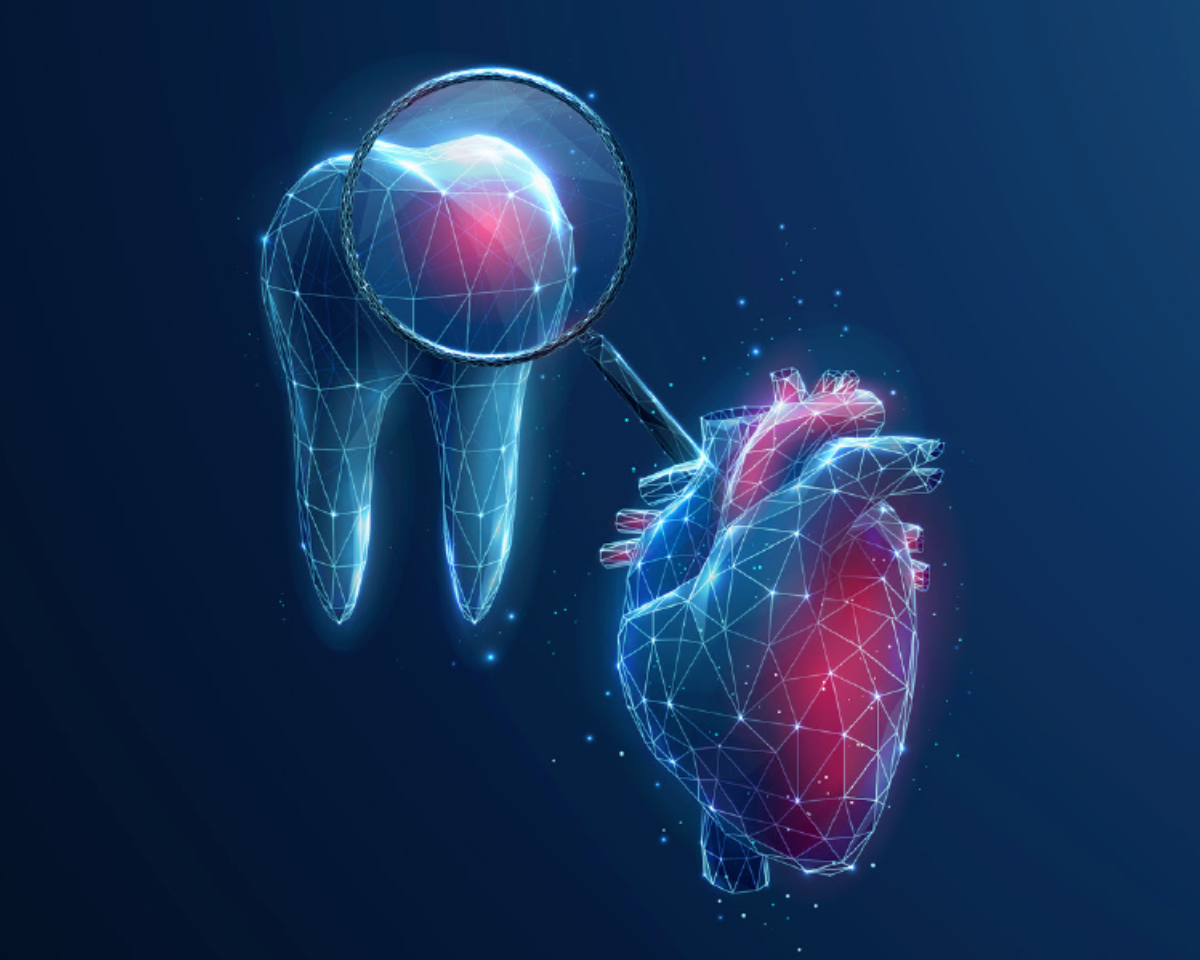 AI image representing how oral health effects whole health