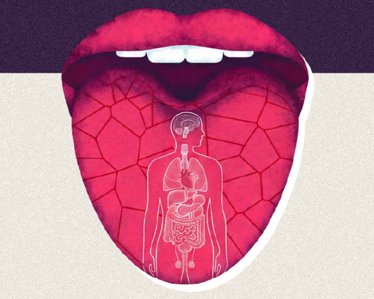 Image representing tongue mapping