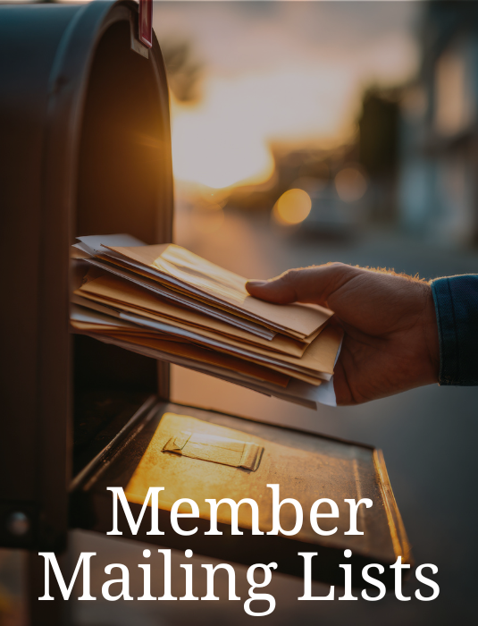Mialing ListsRentals Member Mailing Lists
